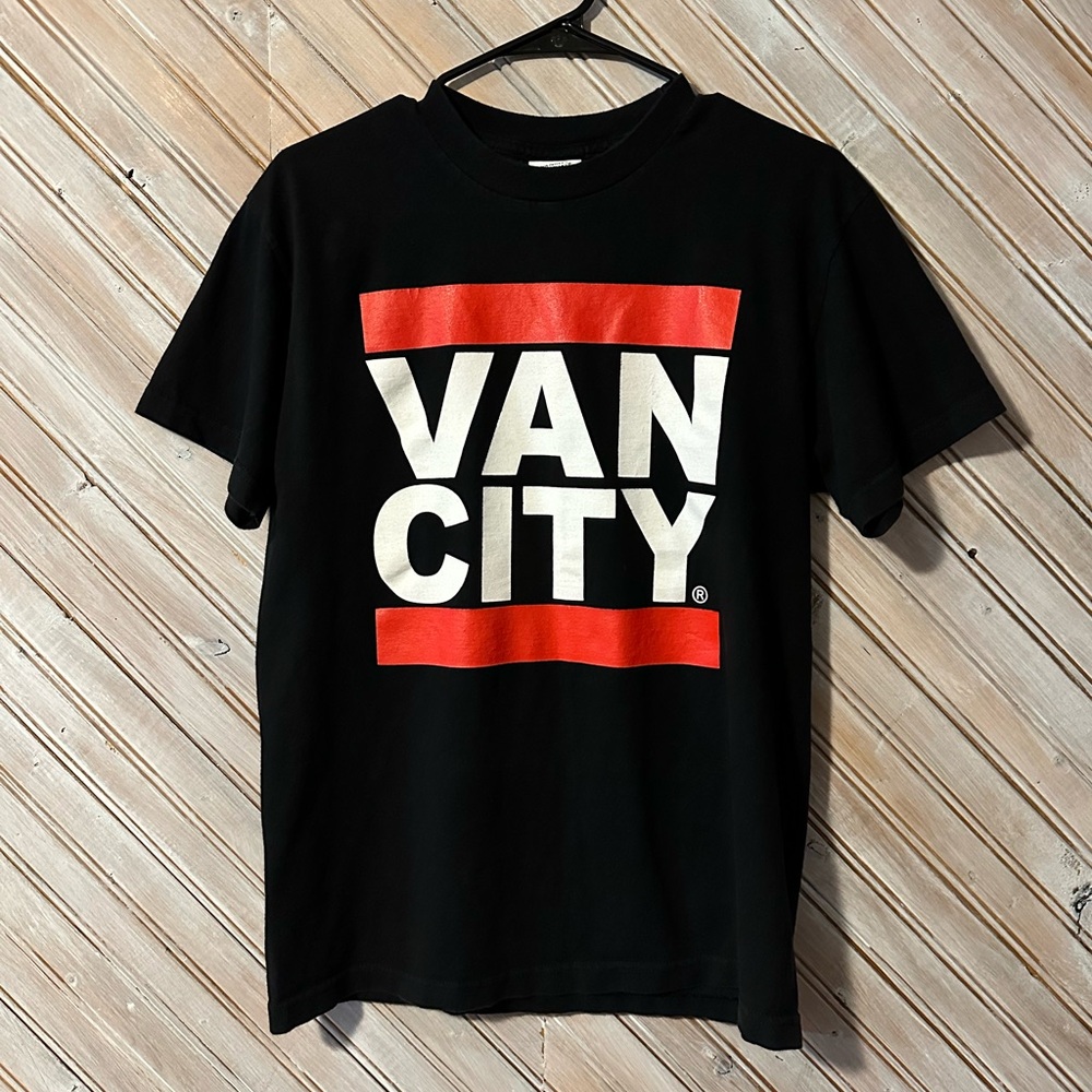 The Van City Original Brand Tee T Shirt Vancity Black White Red Quality